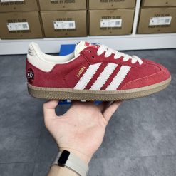 Giày Adidas Samba OG Tal Better Scarlet Off White Like Auth 02