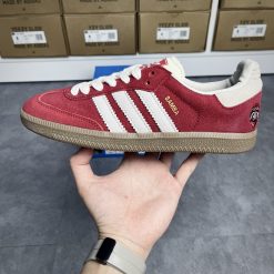 Giày Adidas Samba OG Tal Better Scarlet Off White Like Auth 03