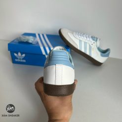 Giày Adidas Samba OG ‘White Halo Blue’ Like Auth 10
