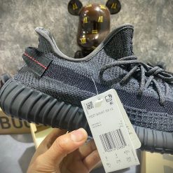 Giày Adidas Yeezy 350 V2 Black Static Phản Quang Like Auth 05