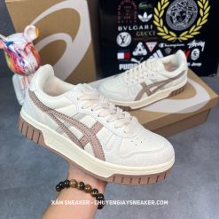 Giày Asics Court MZ Retro Casual 'White Brown' (5)