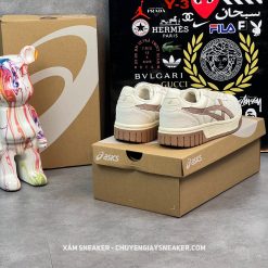Giày Asics Court MZ Retro Casual 'White Brown' (6)