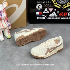 Giày Asics Court MZ Retro Casual 'White Brown' (9)