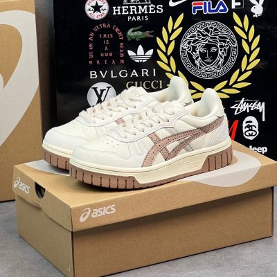Giày Asics Court MZ Retro Casual 'White Brown'