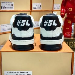 Giày Louis Vuitton LV Trainer #54 White Black Signature Best Quality 10