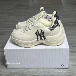 Giày MLB BigBall Chunky Diamond Monogram New York Yankees Black Best Quality 03