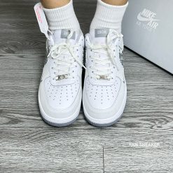 Giày Nike Air Force 1 Dior Denim ‘Grey White’ Like Auth 09
