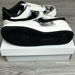 Giày Nike Air Force 1 Low Louis Vuitton ‘Beige Black’ Like Auth 06