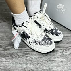 Giày Nike Air Force 1 Low Louis Vuitton ‘Beige Black’ Like Auth 08