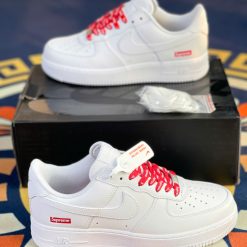 Giày Nike Air Force 1 Low Supreme White Like Auth