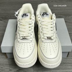 Giày Nike Air Force 1 Low 'White Black' Outline Like Auth 02