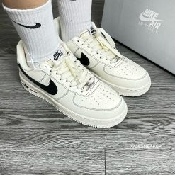 Giày Nike Air Force 1 Low 'White Black' Outline Like Auth 08