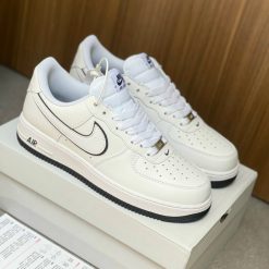 Giày Nike Air Force 1 'White Black' Like Auth 06