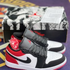 Giày Nike Air Jordan 1 Low 'Black Toe 2025' Like Auth 02