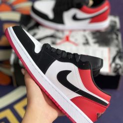 Giày Nike Air Jordan 1 Low 'Black Toe 2025' Like Auth 04