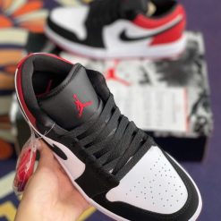 Giày Nike Air Jordan 1 Low 'Black Toe 2025' Like Auth 05