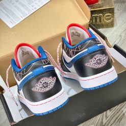 Giày Nike Air Jordan 1 Low 'Blue Sashiko' Like Auth 17