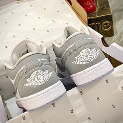 Giày Nike Air Jordan 1 Low 'Grey Wolf' Like Auth 06