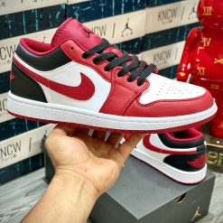 Giày Nike Air Jordan 1 Low 'Reverse Black Toe' Like Auth 03