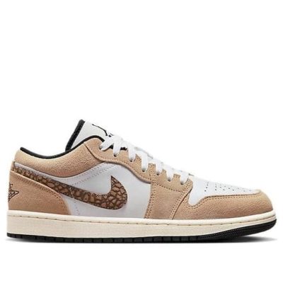 Giày Nike Air Jordan 1 Low SE Brown Elephant Like Auth