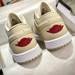 Giày Nike Air Jordan 1 Low SE “Heavy Tan Leather” Like Auth 08