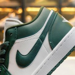 Giày Nike Air Jordan 1 Low 'White Galactic Jade' Like Auth 04