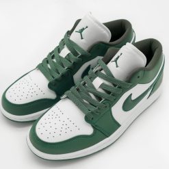 Giày Nike Air Jordan 1 Low 'White Galactic Jade' Like Auth 07