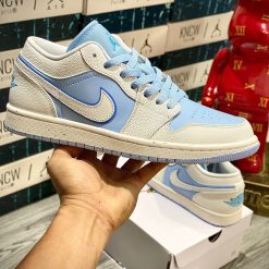 Giày Nike Air Jordan 1 Low ‘Ice Blue’ Like Auth 05