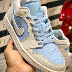 Giày Nike Air Jordan 1 Low ‘Ice Blue’ Like Auth 06
