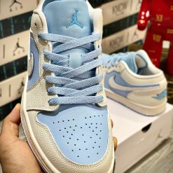 Giày Nike Air Jordan 1 Low ‘Ice Blue’ Like Auth 07