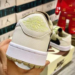 Giày Nike Air Jordan 1 Retro Low 'Golf' Travis Scott Neutral Olive Like Auth 08