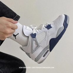 Giày Nike Air Jordan 4 Retro 'Midnight Navy'