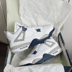 Giày Nike Air Jordan 4 Retro 'Midnight Navy' (5)