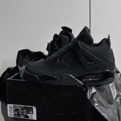 Giày Nike Air Jordan 4 Retro ‘Black Cat’ Like Auth (2)