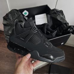 Giày Nike Air Jordan 4 Retro ‘Black Cat’ Like Auth (4)