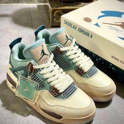 Giày Nike Air Jordan 4 'Snorlax Custom' Like Auth 03