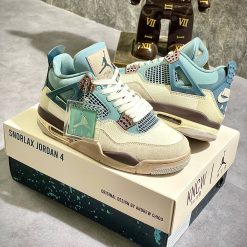 Giày Nike Air Jordan 4 'Snorlax Custom' Like Auth 07