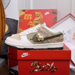 Giày Nike Dunk Low ‘Pegasus Pack Linen Phantom’ Best Quality 02
