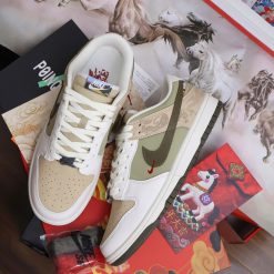 Giày Nike Dunk Low ‘Pegasus Pack Linen Phantom’ Best Quality 04