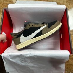 Giày Nike Travis Scott X Air Jordan 1 Low ‘Dark Mocha’ Best Quality 05