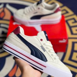 Giày Puma Court Classic Classic Vulcanized Formstrip 'White Blue' Like Auth 04