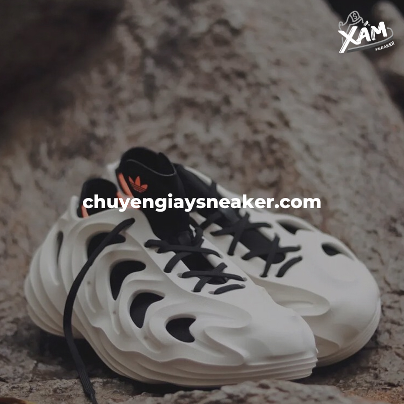 Mẫu Adidas AdiFOM Q “Wonder White/Core Black” Like Auth