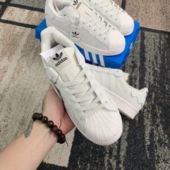 Giày Adidas Superstar Trắng Sữa Siêu cấp