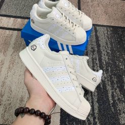 Giày Adidas Superstar  Kem Siêu cấp