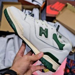 Giày Newbalence  550 Xanh  Lá Like Auth