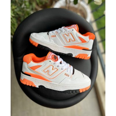 Giày Newbalence  550 Màu Cam Siêu Cấp