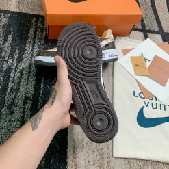 Giày Nike Air Force 1 Luxury Louis Vuitton Siêu Cấp