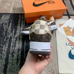 Giày Nike Air Force 1 Luxury Louis Vuitton Siêu Cấp