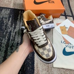 Giày Nike Air Force 1 Luxury Louis Vuitton Siêu Cấp