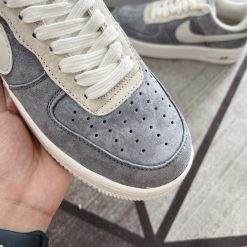 Giày Nike Air Force 1 White Brown Siêu Cấp
